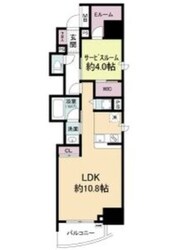 セレニテフラン本町の物件間取画像